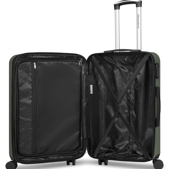 Check.In Paradise 2.0 4 Rollen Kofferset 3-teilig mit Dehnfalte