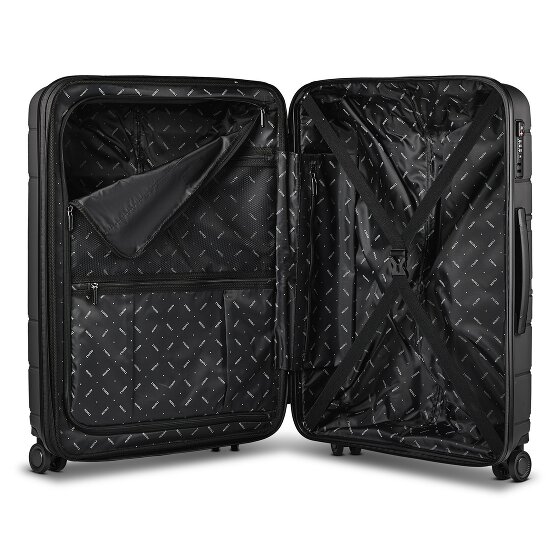 Redolz Essentials 11 4 Rollen Trolley 66 cm mit Dehnfalte