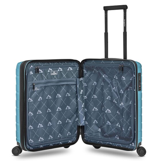 Bergpfeil Travel 4-Rollen Kabinentrolley S 55 cm mit Dehnfalte