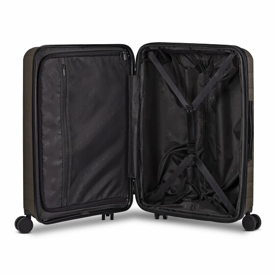 d&n Toronto 4 Rollen Trolley M 65 cm mit Dehnfalte