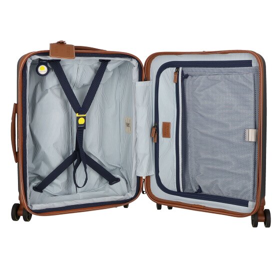 Delsey Paris Cadence 4 Rollen Kabinentrolley 55 cm mit Dehnfalte