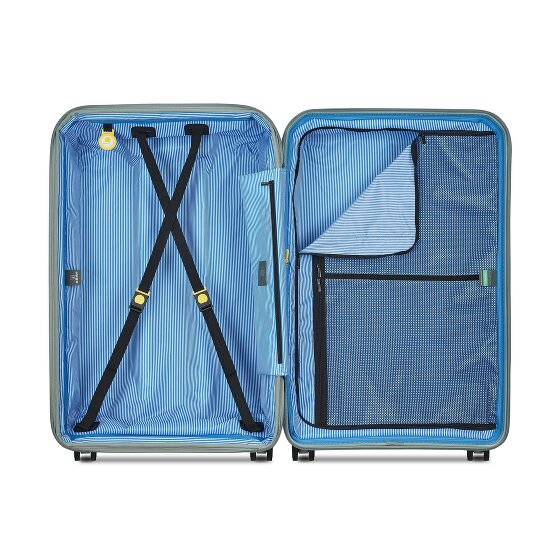 Delsey Paris Lutece 4 Rollen Trolley 81 cm mit Dehnfalte