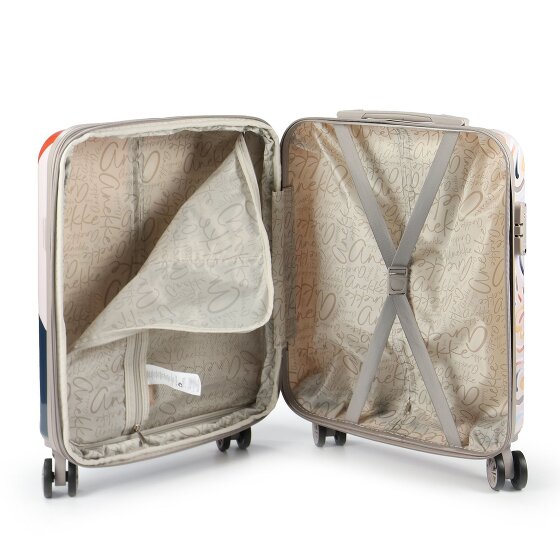 Anekke Eikon 4 Rollen Kabinentrolley 55 cm mit Dehnfalte