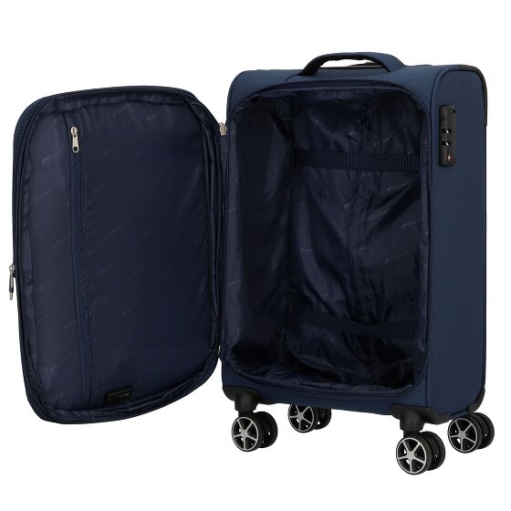 Cocoono Monterrey 4 Rollen Trolley 58 cm mit Dehnfalte