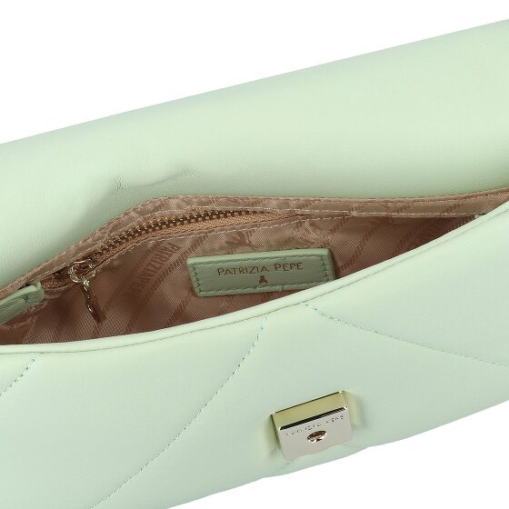 Patrizia Pepe Fly Padded Umhängetasche Leder 25 cm