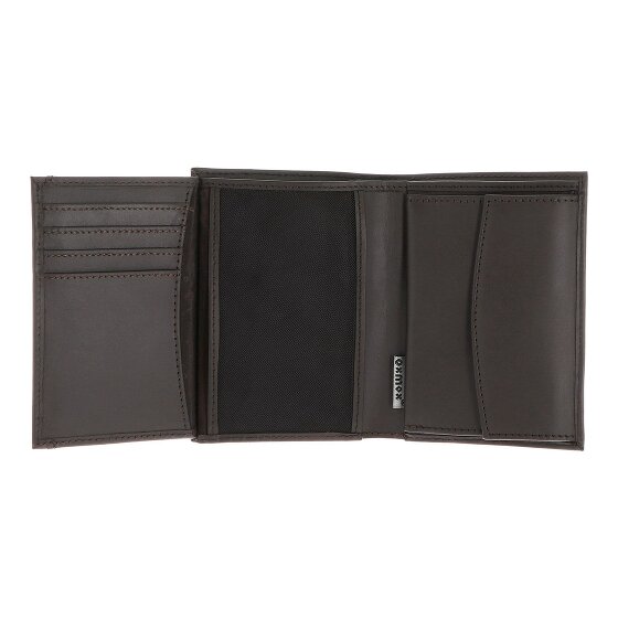 oxmox Leather Geldbörse RFID Schutz Leder 10 cm