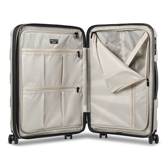 Redolz Pro PP 4 Rollen Trolley 66 cm mit Dehnfalte