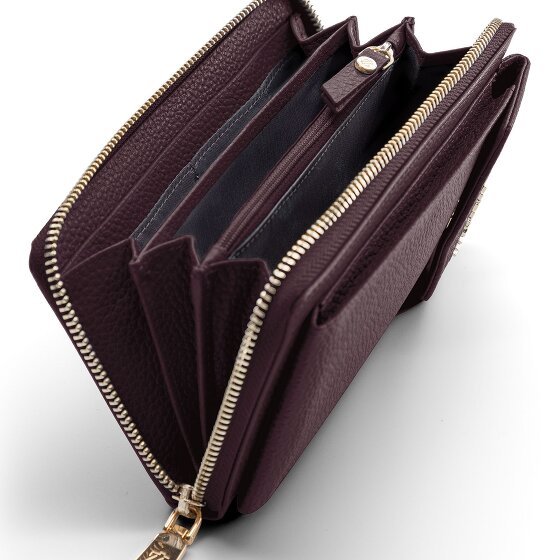 Lazarotti Bologna Leather Zip-Around Geldbörse Handytasche Leder 19 cm