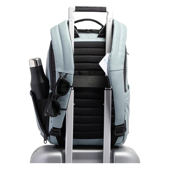 Piquadro Corner Business-Rucksack RFID Schutz 43 cm Laptopfach
