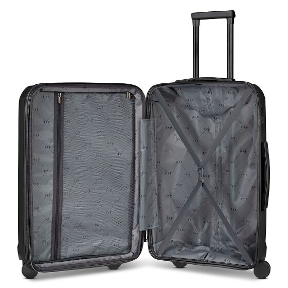 d&n South Dakota 4 Rollen Kofferset 3-teilig mit Dehnfalte