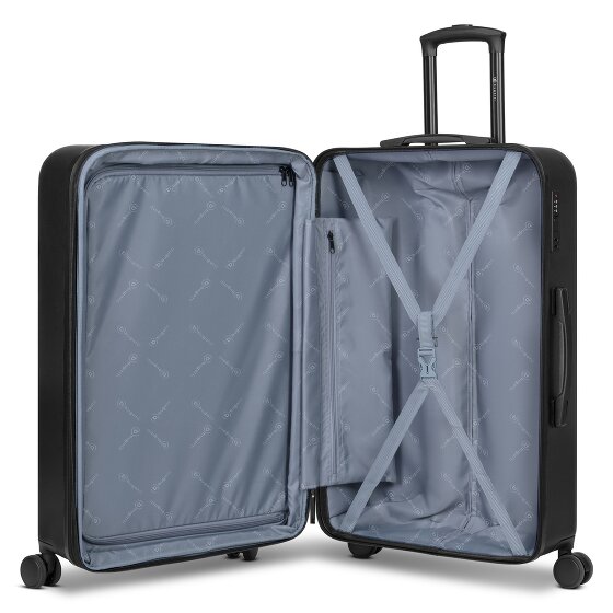 Bugatti Valencia 2.0 4 Rollen Trolley L 75 cm mit Dehnfalte