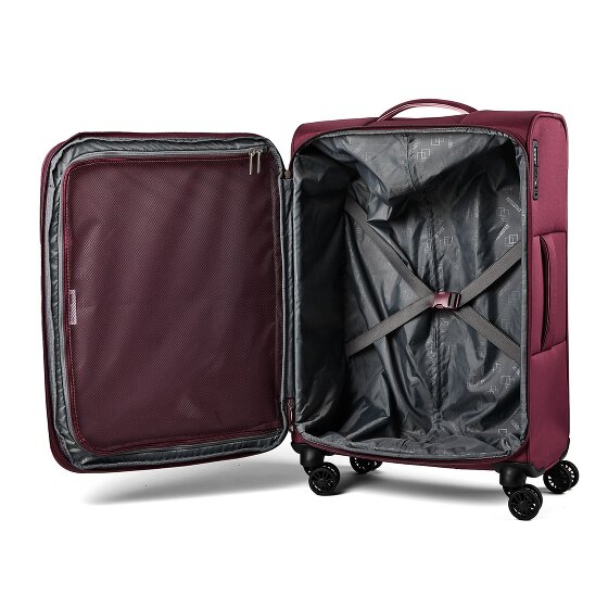 American Tourister Cloudrider 4 Rollen Trolley M 67 cm mit Dehnfalte