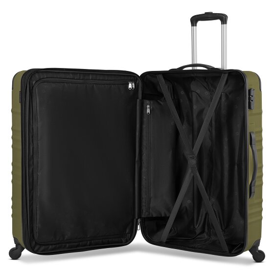 Wenger Amplar Evo 4 Rollen Trolley L 75 cm mit Dehnfalte