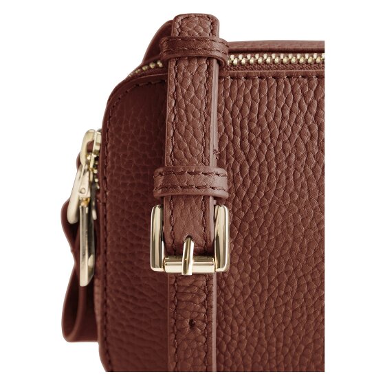 Lazarotti Bologna Leather Umhängetasche Camera-Bag Leder Double-Zip 18 cm