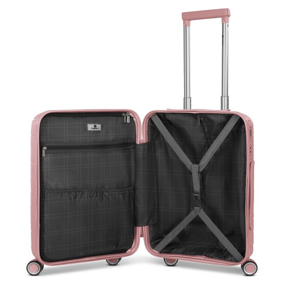 Franky London 4 Rollen Kabinentrolley S 55 cm mit Dehnfalte