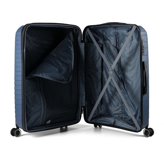 Benzi 5808 4 Rollen Trolley 74 cm mit Dehnfalte