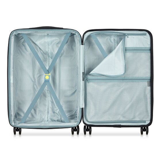 Delsey Paris Air Armour 4 Rollen Kofferset 3-teilig mit Dehnfalte