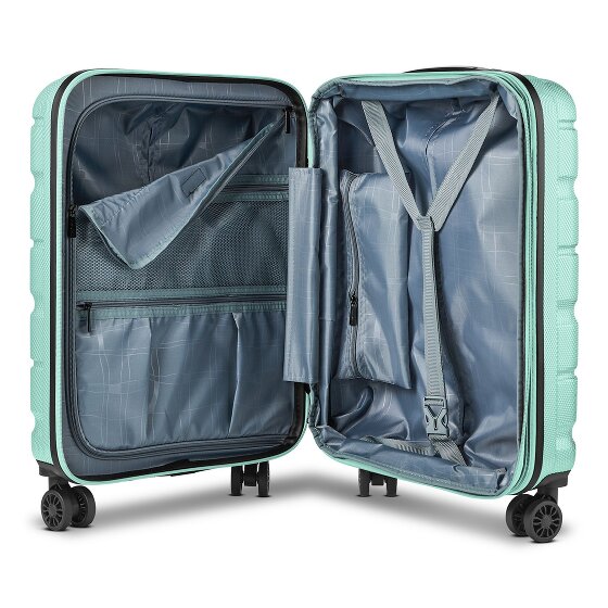 Franky Munich 4.0 4 Rollen Kabinentrolley S 53 cm mit Dehnfalte