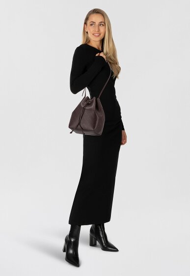 Liebeskind Monogram Beuteltasche Leder 40 cm