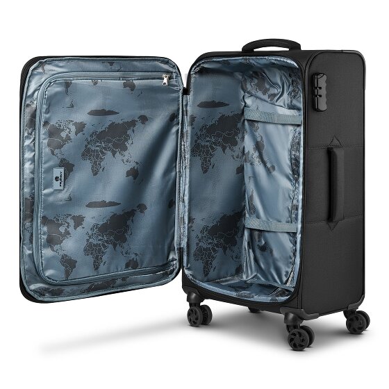 Franky Melbourne 3.0 4-Rollen Trolley 69 cm mit Dehnfalte