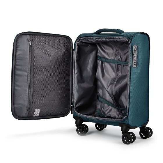 d&n Travel Line 9804 4 Rollen Kabinentrolley S 55 cm