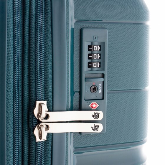 Gladiator 3800 4 Rollen Trolley 67 cm mit Dehnfalte