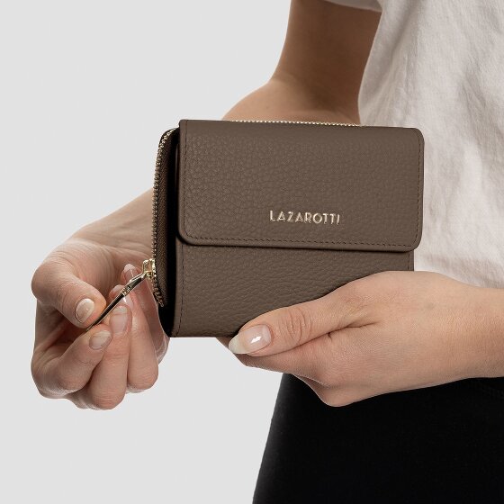Lazarotti Bologna Leather Geldbörse Leder 12 cm