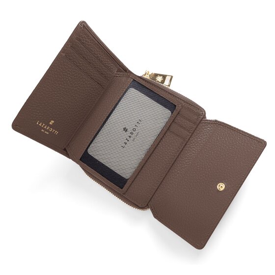 Lazarotti Bologna Leather Zip-Around Geldbörse Leder 12 cm