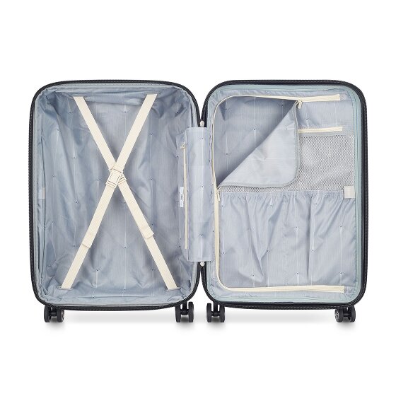 Delsey Paris Shadow 5.0 4 Rollen Trolley 66 cm mit Dehnfalte