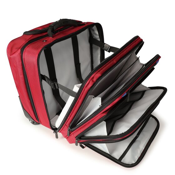 Dermata 2-Rollen Businesstrolley 42  cm Laptopfach