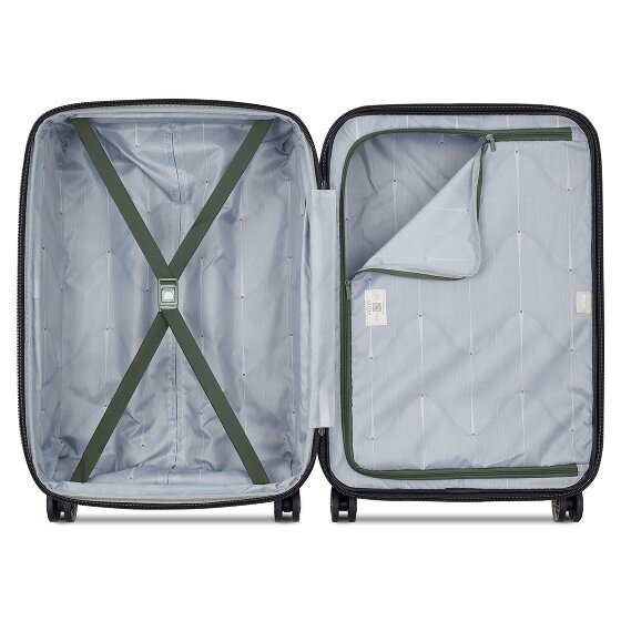 Delsey Paris Meteor 4 Rollen Trolley 68 cm mit Dehnfalte