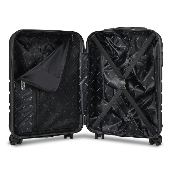 Redolz Pro ABS 4 Rollen Kabinentrolley 53 cm