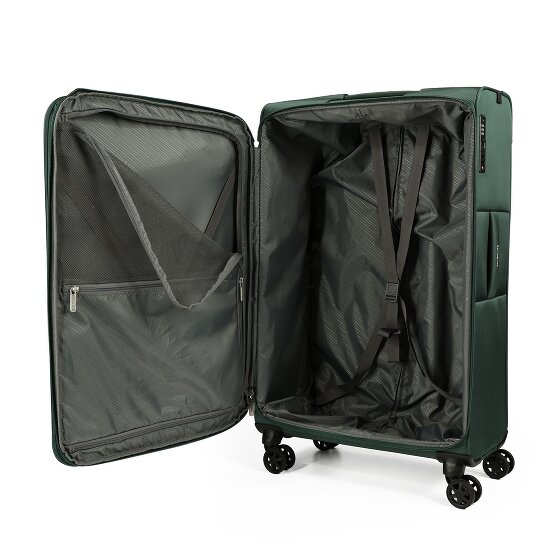 Samsonite Base Breeze 4 Rollen Trolley 78 cm mit Dehnfalte