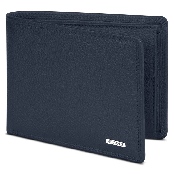 Redolz Leather Essentials QF Geldbörse RFID Leder 12 cm ausklappbar