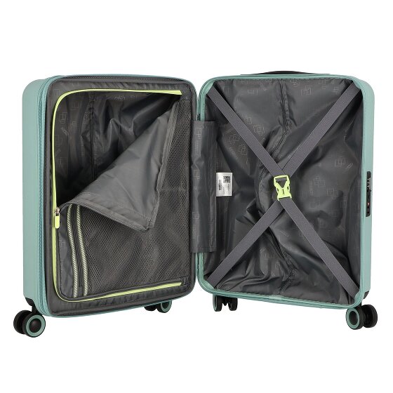 American Tourister Dynabelt 4 Rollen Kabinentrolley 55 cm mit Dehnfalte