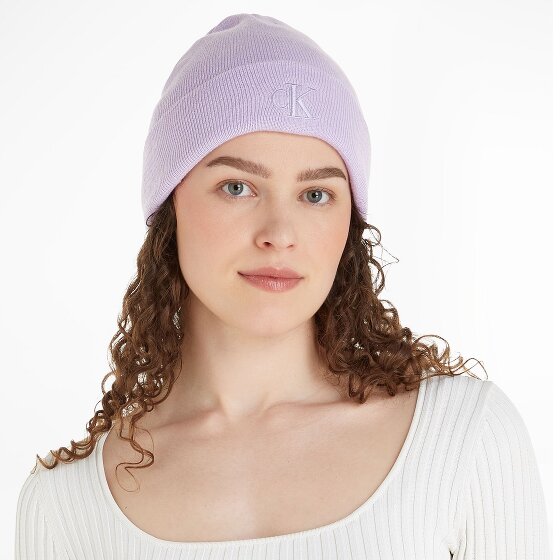 Calvin Klein Jeans Monogram Embro Strickmütze