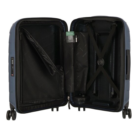 Samsonite Attrix 4 Rollen Kabinentrolley 55 cm mit Dehnfalte
