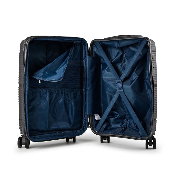 Benzi 5899 4 Rollen Kabinentrolley S 55 cm mit Dehnfalte