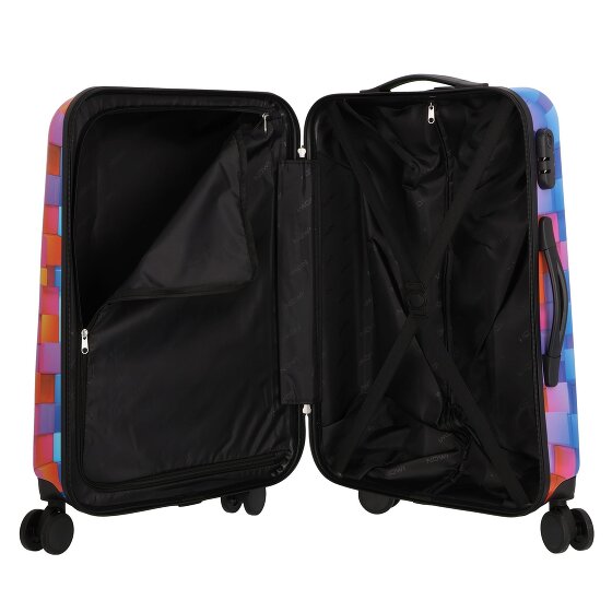 Nowi Santa Cruz 4 Rollen Kofferset 3-teilig