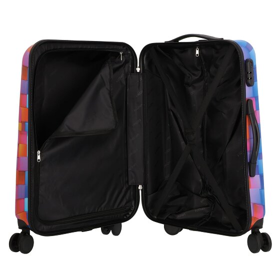 Nowi Santa Cruz 4 Rollen Kofferset 3-teilig