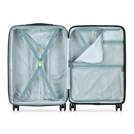 Delsey Paris Air Armour 4 Rollen Kofferset 3-teilig mit Dehnfalte