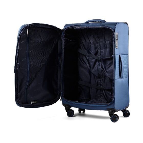 Cocoono Mauritius 4 Rollen Trolley M 70 cm mit Dehnfalte
