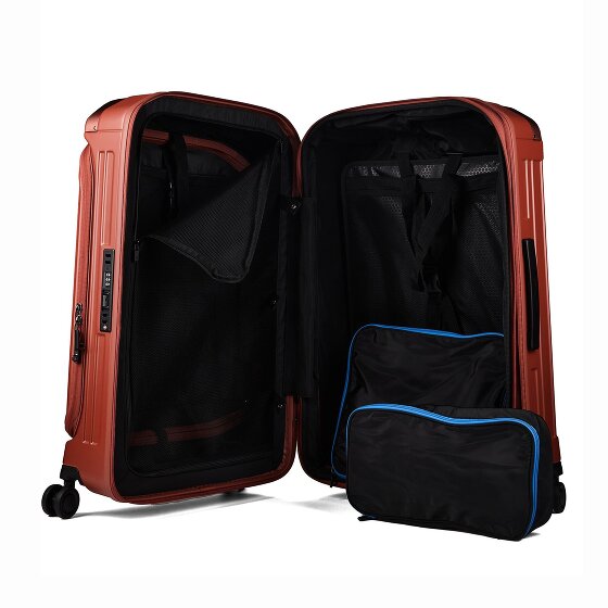Piquadro PQ-Light 4 Rollen Trolley M 69 cm mit Dehnfalte