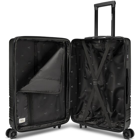 camel active Hanoi 4 Rollen Kofferset 3-teilig mit Dehnfalte