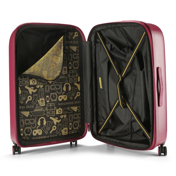 Mandarina Duck Logoduck + 4 Rollen Trolley L 75 cm