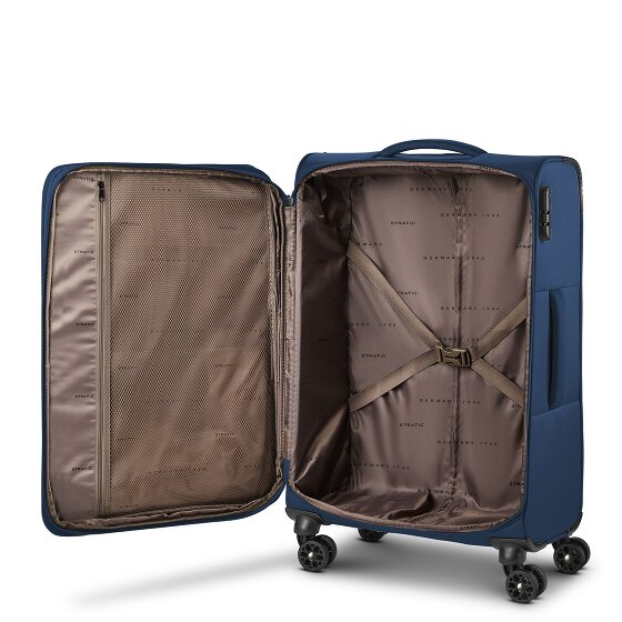 Stratic taska 4 Rollen Trolley M 65 cm mit Dehnfalte
