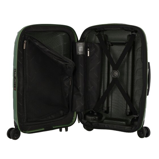 Samsonite Attrix 4 Rollen Kabinentrolley 55 cm mit Dehnfalte