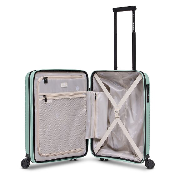 Farmhood Eco Edition 4 Rollen Kabinentrolley 55 cm mit Dehnfalte