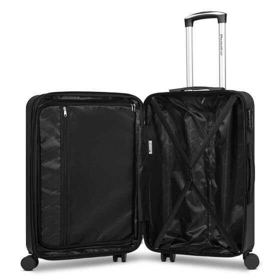 Check.In Paradise 2.0 4 Rollen Trolley M 68 cm mit Dehnfalte