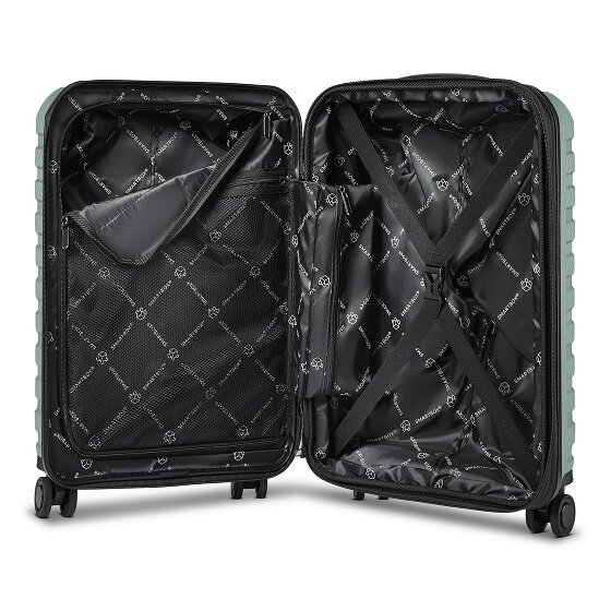 Smartbox Edition 01 4 Rollen Kabinentrolley 55 cm mit Dehnfalte